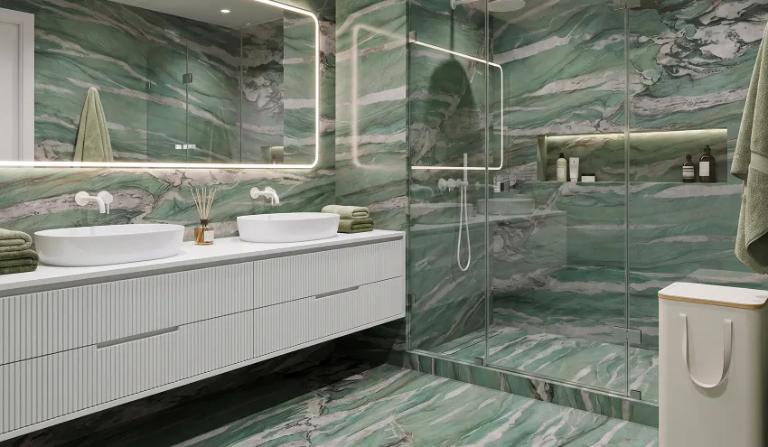 Кварцит Fuchsite Green